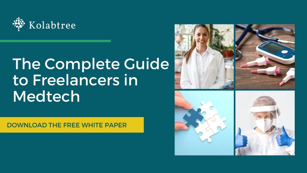 Le guide complet des freelances dans le secteur de la medtech - livre blanc