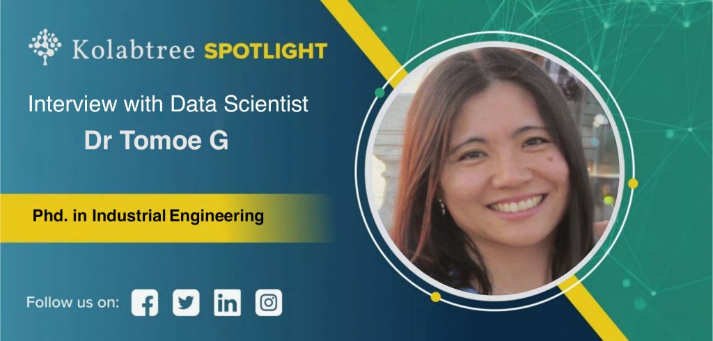 Kolabtree Data Science Expert Dr Tomoe
